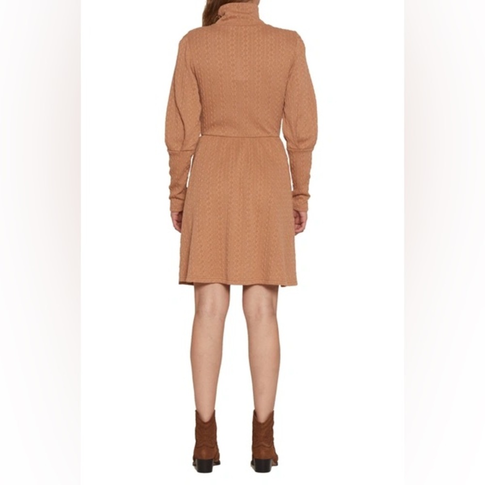 Water Baker Women’s Turtleneck Knit Long Sleeve Dress Size M NWT